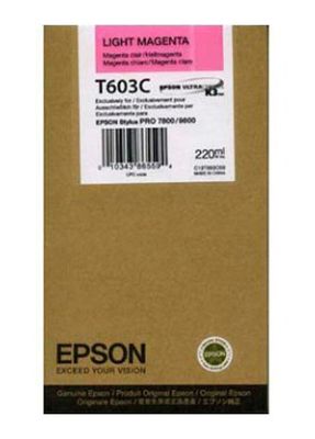 Epson T603C High Capacity Light Magenta Ink Cartridge - (C13T603C00)