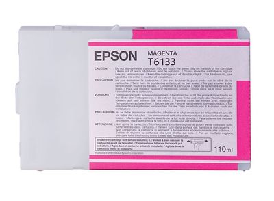 Epson T6133 Magenta Ink Cartridge - (C13T613300)