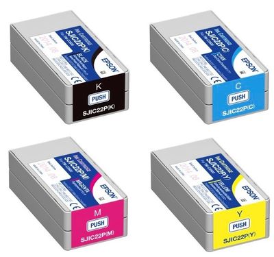 Epson C33S02060 4 Colour Ink Cartridge Multipack