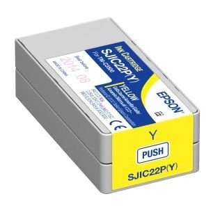 Epson SJIC22P(Y) Yellow Ink Cartridge - (C33S020604)
