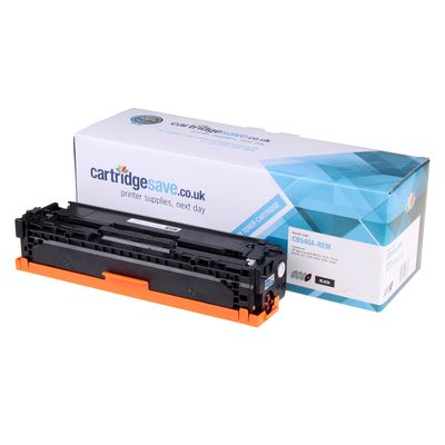 Compatible HP 125A Black Toner Cartridge - (CB540A)