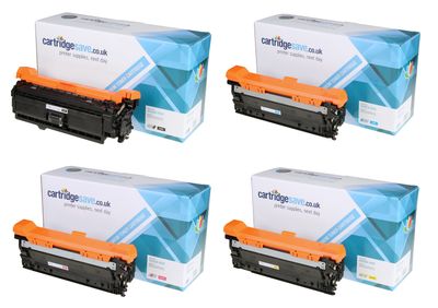 Compatible HP 504X/A 4 Colour Toner Cartridge Multipack