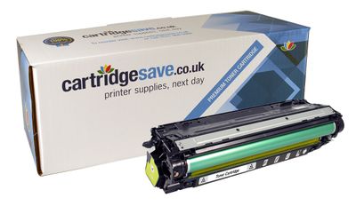 Compatible HP 650A Yellow Toner Cartridge - (CE272A)