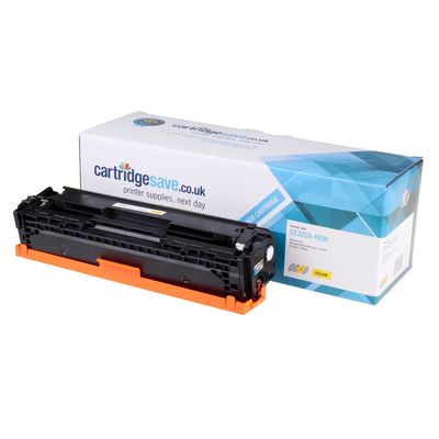 Compatible HP 128A Yellow Toner Cartridge - (CE322A)