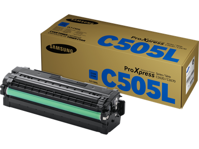 Samsung C505L Cyan Toner Cartridge (CLT-C505L/ELS)