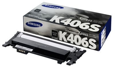 Samsung K406S Black Toner Cartridge (CLT-K406S/ELS)