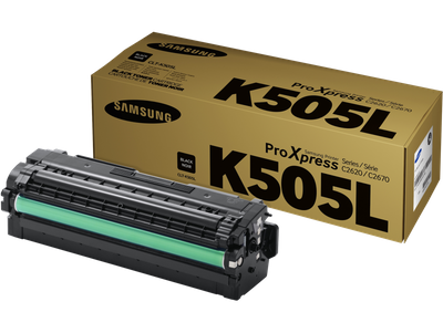 Samsung K505L Black Toner Cartridge (CLT-K505L/ELS)