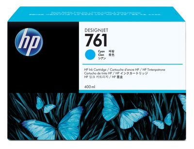 HP 761 Cyan Ink Cartridge - (CM994A)