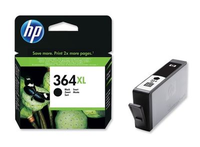 HP 364XL High Capacity Black Ink Cartridge - (CN684EE)