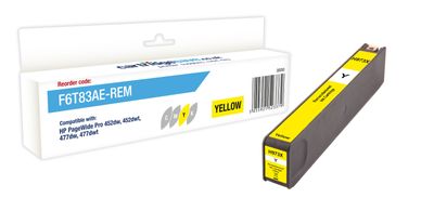 Compatible HP 973X High Capacity Yellow Ink Cartridge - (F6T83AE)