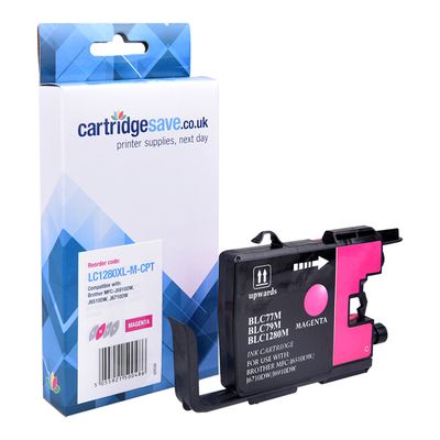 Compatible Brother LC1280XL-M High Capacity Magenta Ink Cartridge