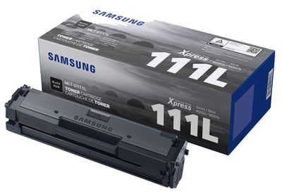 Samsung 111L High Capacity Black Toner Cartridge - (MLT-D111L/ELS)