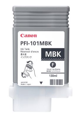 Canon PFI-101MBK Matte Black Ink Cartridge - (0882B001AA)