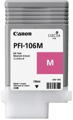 Canon PFI-106M Magenta Ink Cartridge - (6623B001AA)