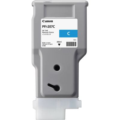 Canon PFI-207C High Capacity Cyan Ink Cartridge - (8790B001AA)