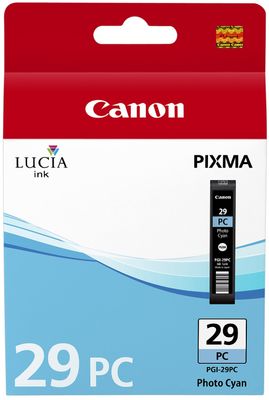 Canon PGI-29PC Photo Cyan Ink Cartridge - (4876B001AA)