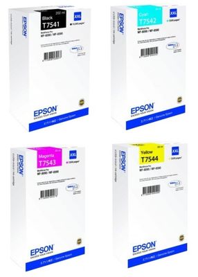 Epson T754 Extra High Capacity 4 Colour Ink Cartridge Multipack
