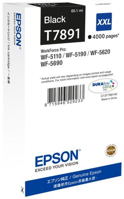 Epson T7891 XXL Extra High Capacity Black Ink Cartridge - (C13T789140)