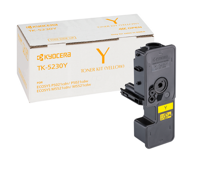 Kyocera TK-5230Y High Capacity Yellow Toner Cartridge (1T02R9ANL0)
