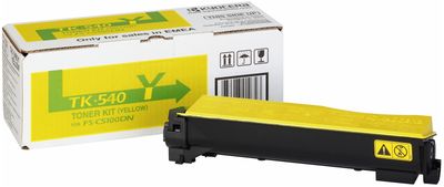 Kyocera TK-540Y Yellow Toner Cartridge