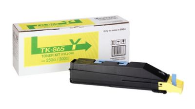 Kyocera TK-865Y Yellow Toner Cartridge