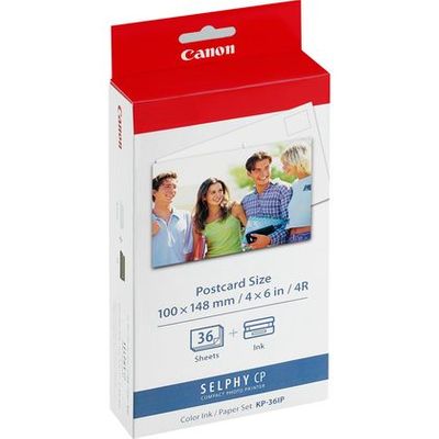 Canon KP-36IP Tri-Colour Ink Cartridge & Photo Paper Pack - (7737A001AA)