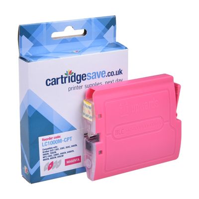 Compatible Brother LC1000M Magenta Ink Cartridge