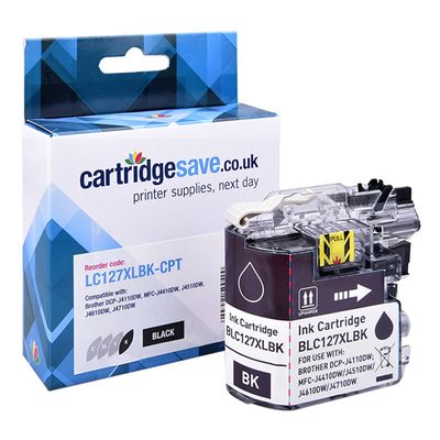 Compatible Brother LC127XL High Capacity Black Ink Cartridge