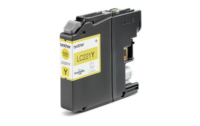 Brother LC221Y Light User Yellow Ink Cartridge