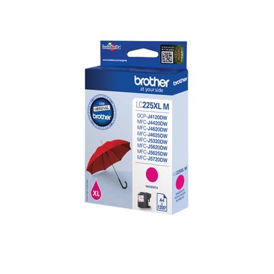Brother LC225XL High Capacity Magenta Ink Cartridge (LC225XLM)