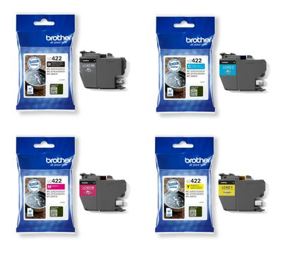 Brother LC422VAL 4 Colour Ink Cartridge Multipack