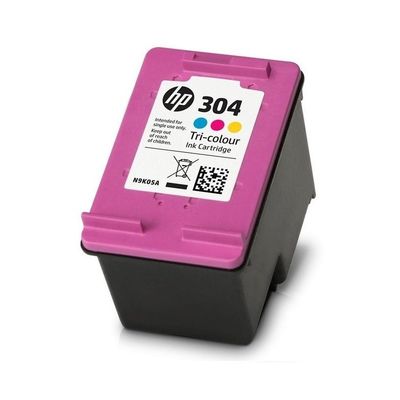 HP 304 Tri-Colour Ink Cartridge - (N9K05AE)