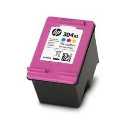 HP 304XL High Capacity Tri-Colour Ink Cartridge - (N9K07AE)