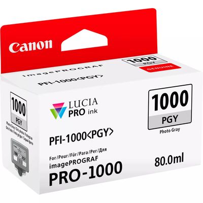 Canon PFI-1000PGY Photo Grey Ink Cartridge