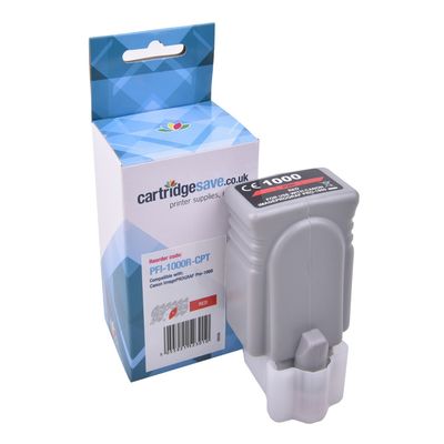 Compatible Canon PFI-1000R Red Ink Cartridge