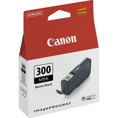 Canon PFI-300MBK Matte Black Ink Cartridge - (4192C001)