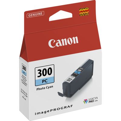 Canon PFI-300PC Photo Cyan Ink Cartridge - (4197C001)