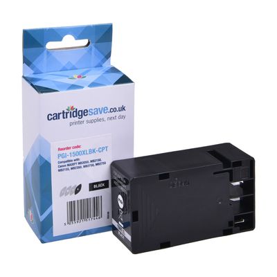 Compatible Canon PGI-1500XLBK High Capacity Black Ink Cartridge - (9182B001AA)