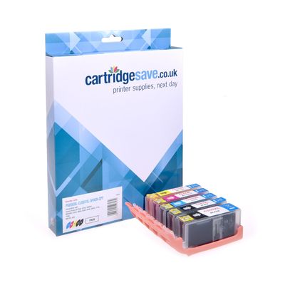 Compatible Canon PGI-550XL / CLI-551XL High Capacity 2 x Black & 3 x Colour Ink Cartridge Multipack