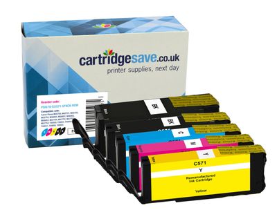 Compatible Canon PGI-570 / CLI-571 2 Black & 3 Colour Ink Cartridge Multipack