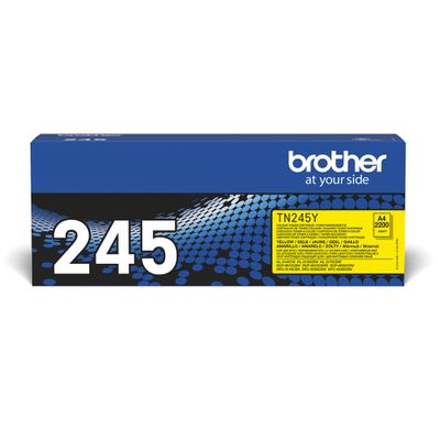 Brother TN-245Y High Capacity Yellow Toner Cartridge