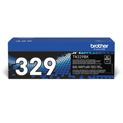 Brother TN-329BK Extra High Capacity Black Toner Cartridge