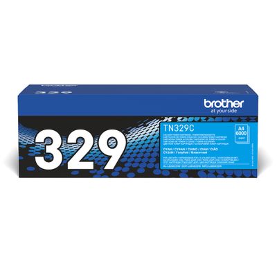 Brother TN-329C Extra High Capacity Cyan Toner Cartridge