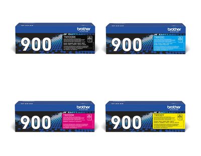 Brother TN-900 4 Colour Toner Cartridge Multipack