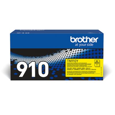 Brother TN-910Y Extra High Capacity Yellow Toner Cartridge