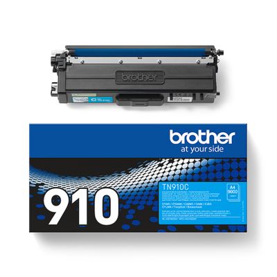 Brother TN-910C High Capacity Cyan Toner Cartridge