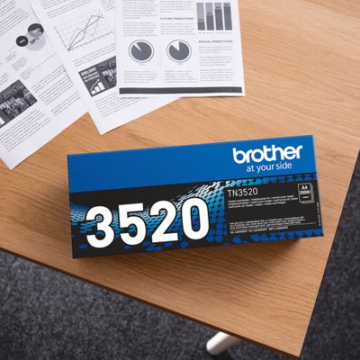 Brother TN-3520 Ultra High Capacity Black Toner Cartridge