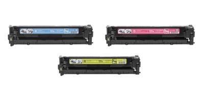 HP 131A 3 Colour Toner Cartridge Multipack (U0SL1AM)