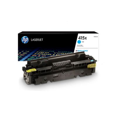HP 415X High Capacity Cyan Toner Cartridge - (W2031X)