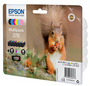 Epson 378 6 Colour Ink Cartridge Multipack - (T3788 Squirrel)